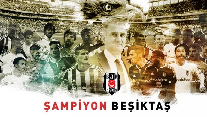Spor Toto Süper Lig’in Şampiyonu Beşiktaş